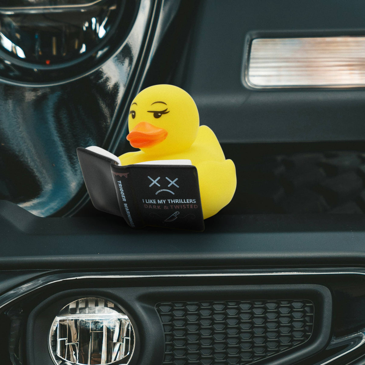 Punchkins - “I Like My Thrillers Dark & Twisted” Rubber Duck