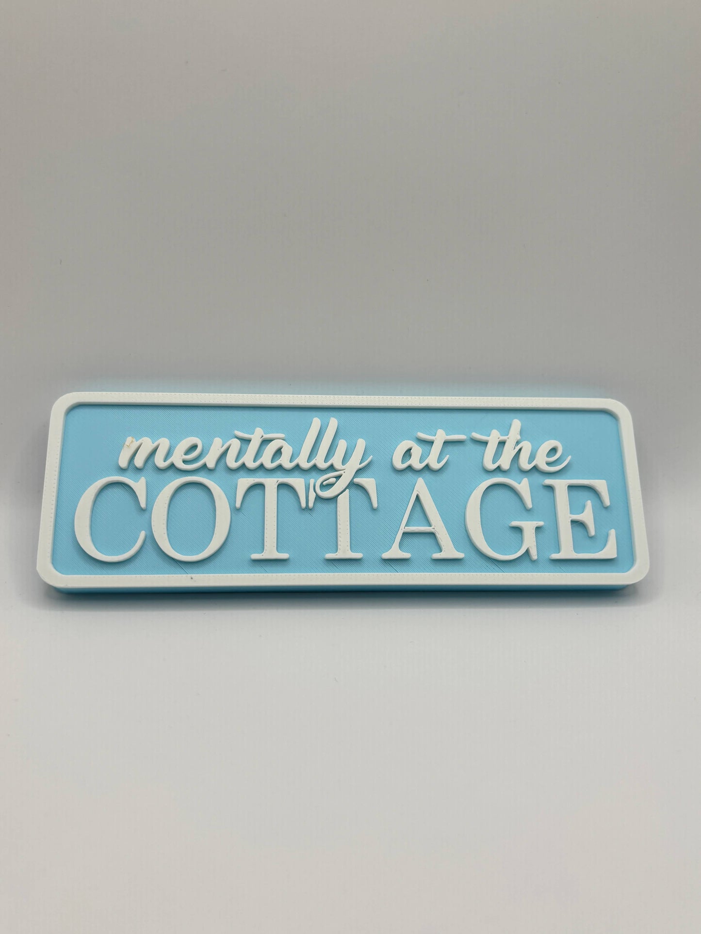 Stella Cake Creations - Mentally at the Cottage sign