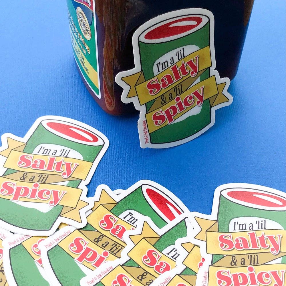 Pixel & Ink Creative - Salty & Spicy Sticker