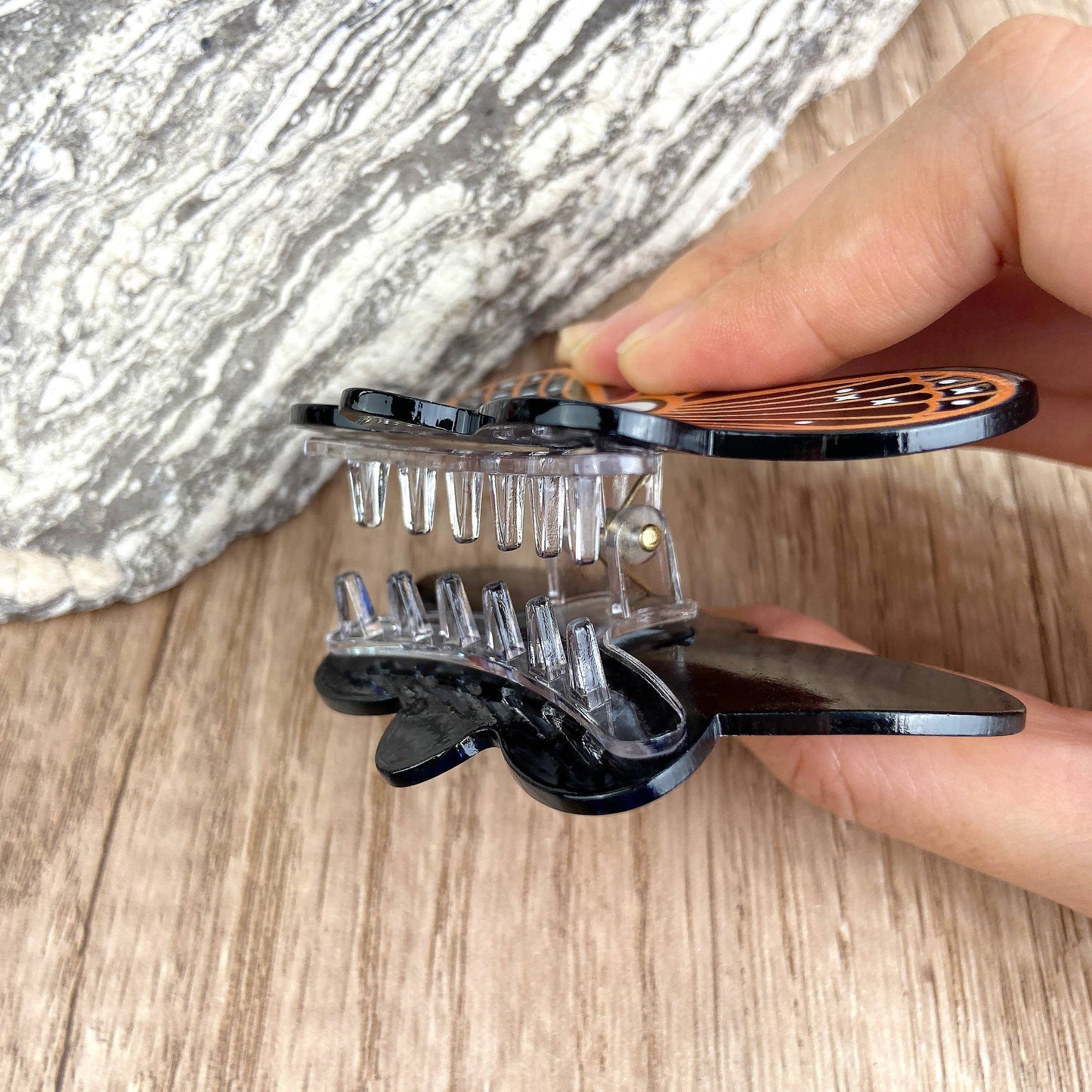 mildstyles - Butterfly Skull Hair Clip Halloween