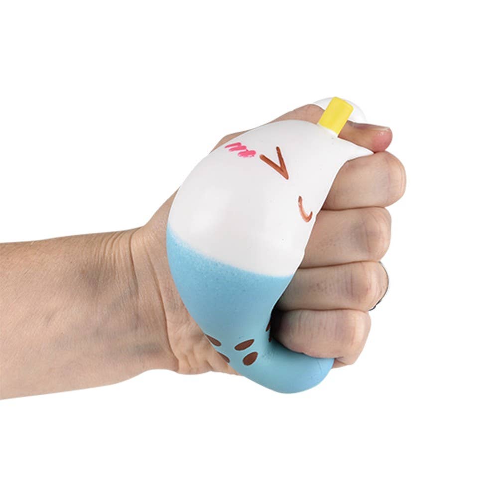 La Luna Bella - Toys - 3.5" Squish And Stretch Bubble Tea