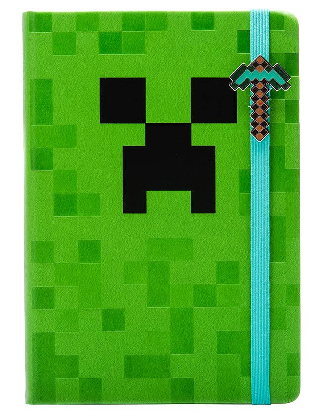Insight Editions - Minecraft: Diamond Pickaxe Enamel Charm Bookmark