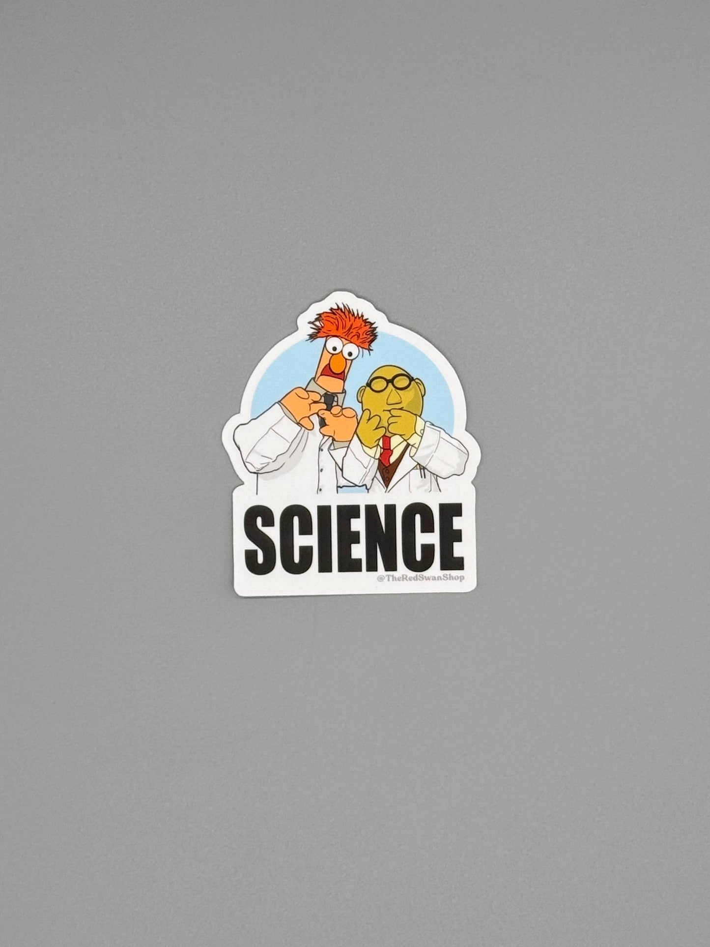 The Red Swan Shop - Vinyl Decal - The Muppets - Bunsen and Beaker