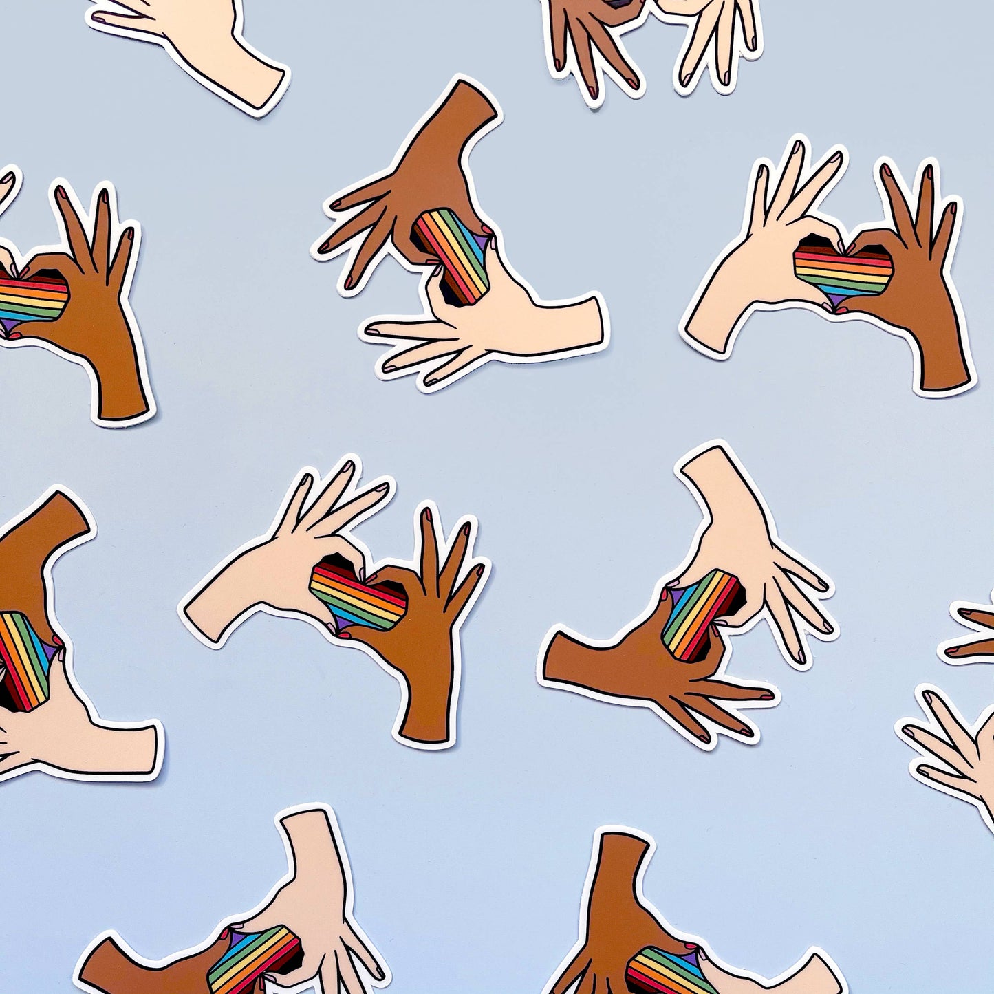 Brittany Paige - Pride Heart Sticker