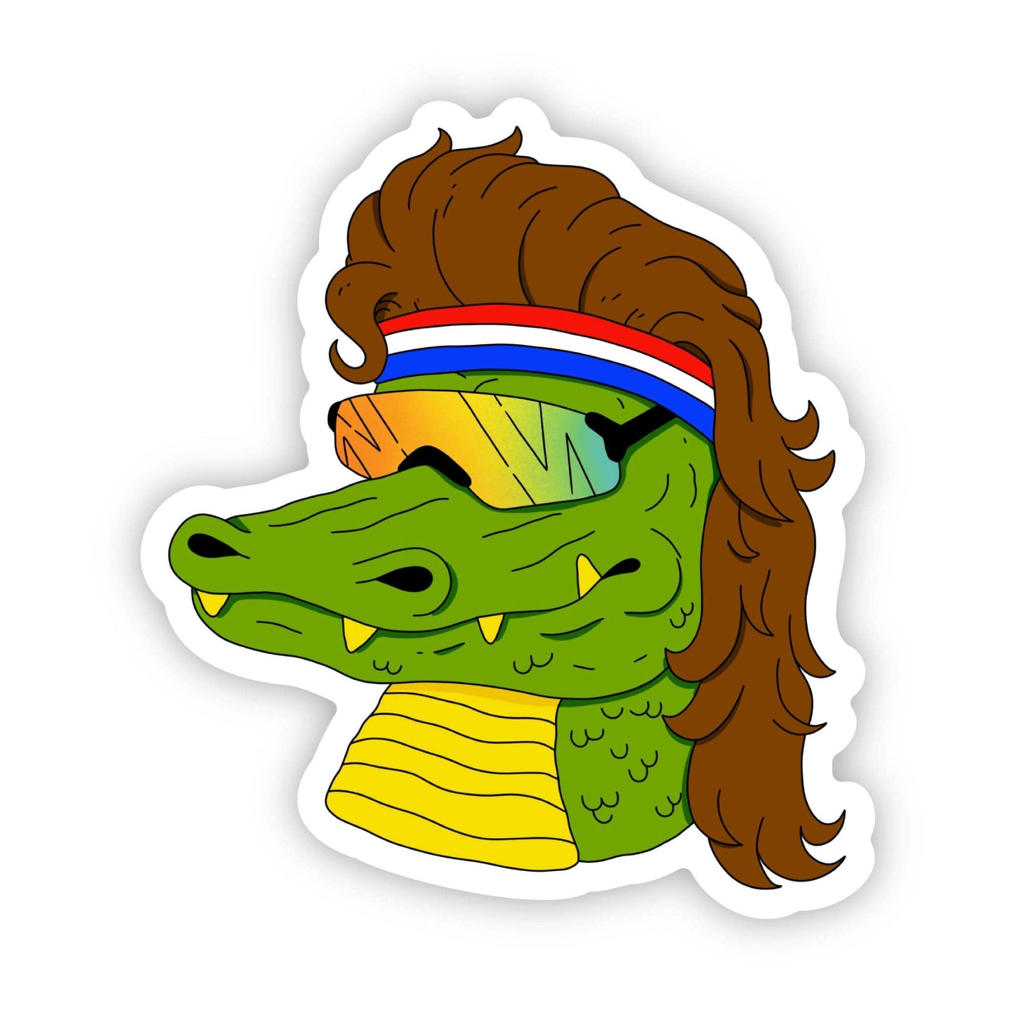 Big Moods - Merica Gator Sticker