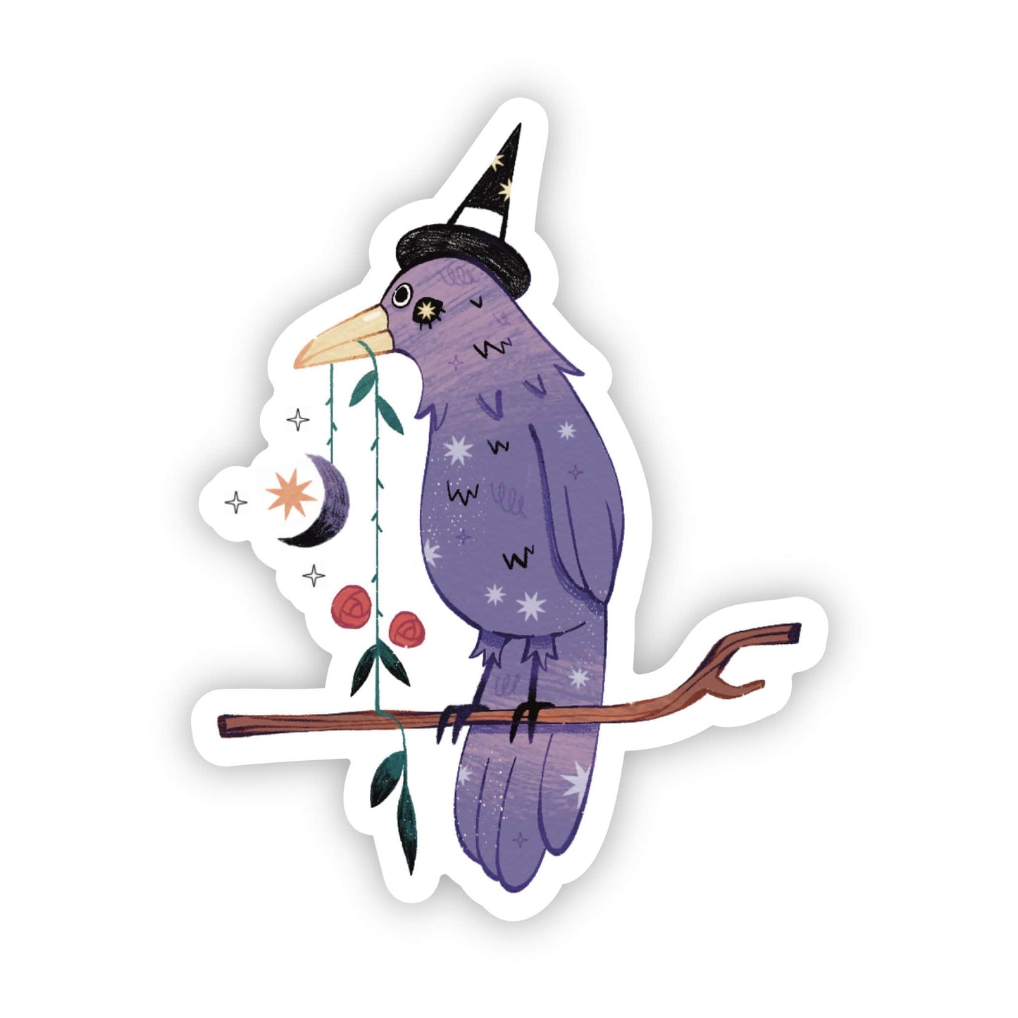 Big Moods - Raven witch sticker