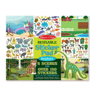Reusable Sticker Pad Habitats