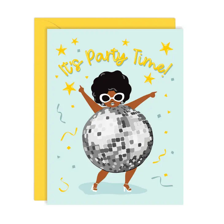 It's Party Time Greeting Card