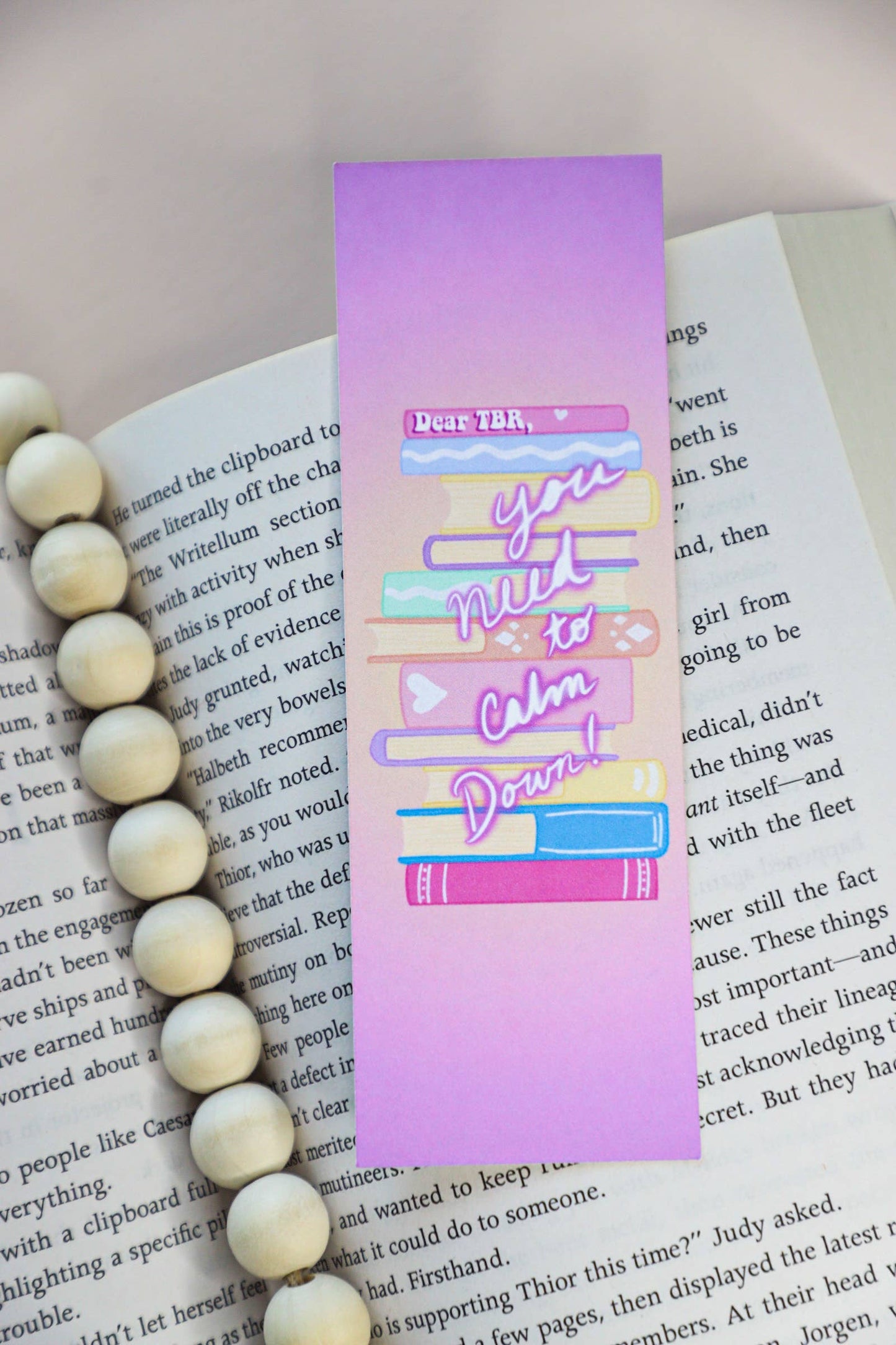 Furever Booked - Taylor Swift Calm Down TBR Bookmark