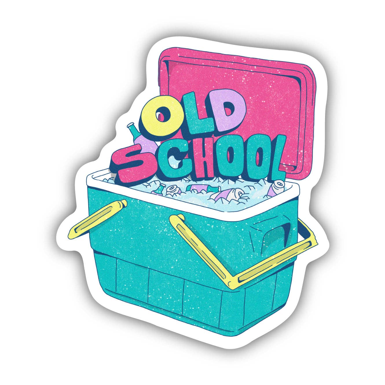 Big Moods - Old School Cooler Sticker