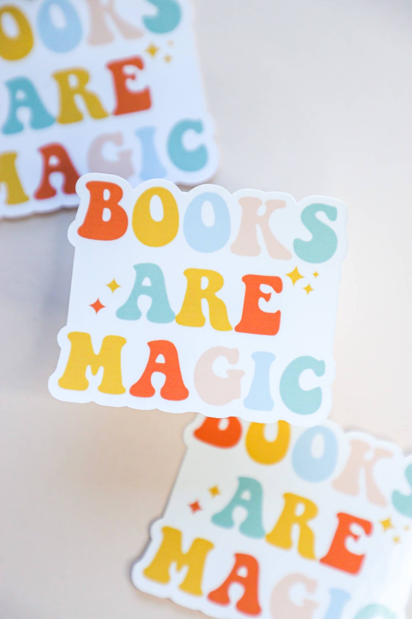 Furever Booked - Books Are Magic Sticker