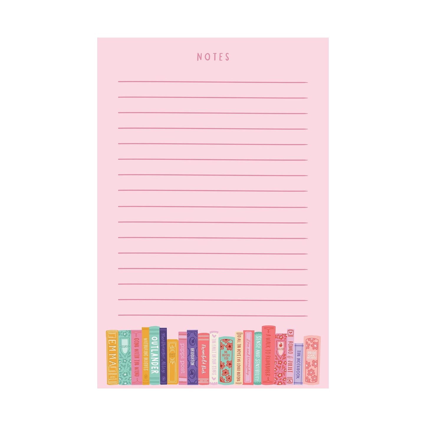 Pippi Post - Romance Novels Notepad