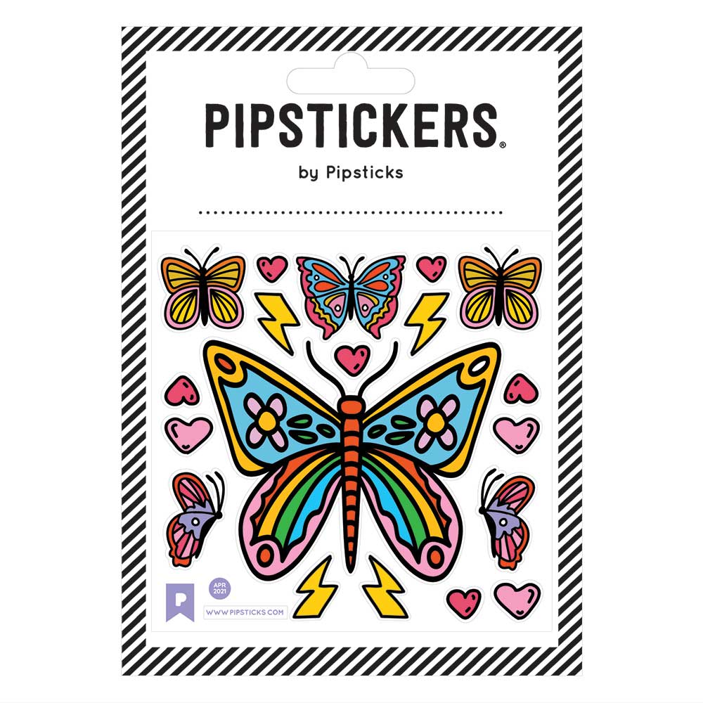 Pipsticks - Fuzzy Groovy Butterflies