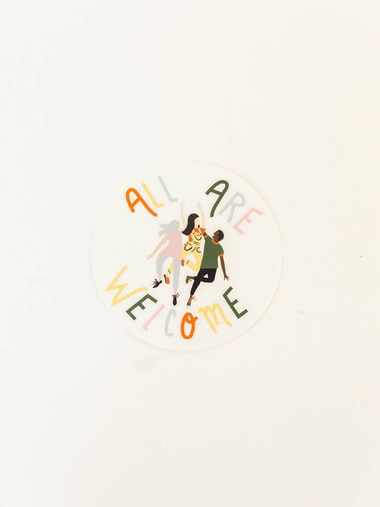 All Are Welcome Sticker
