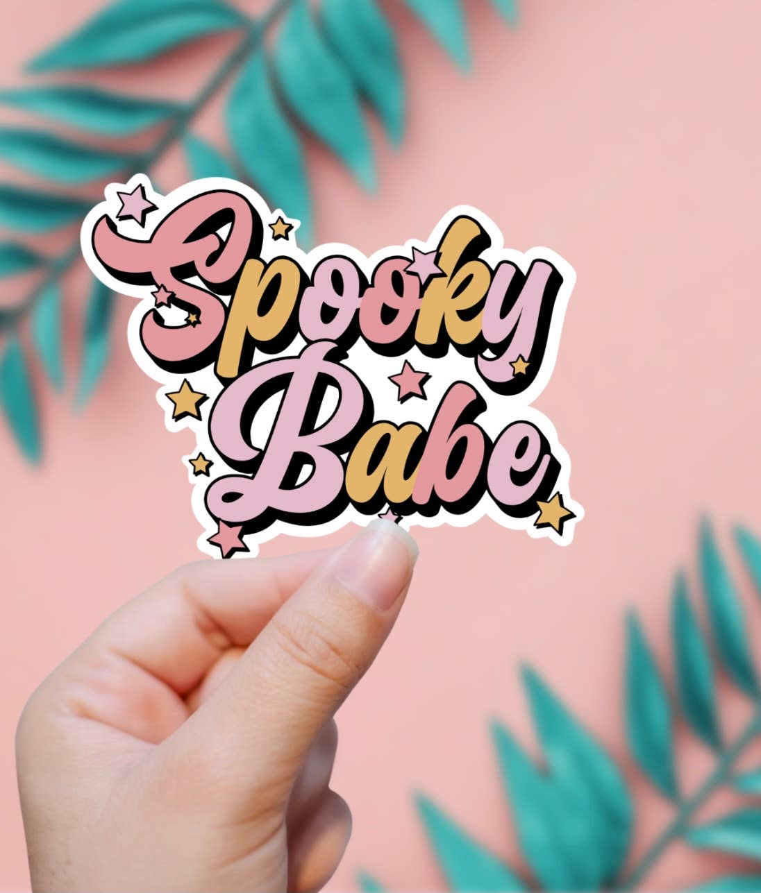 EnchantingSunshine - Spooky Babe Halloween Sticker