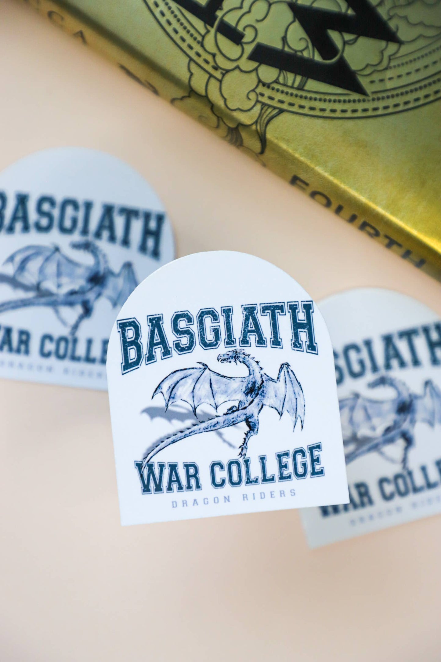 Furever Booked - Basgiath War College Sticker