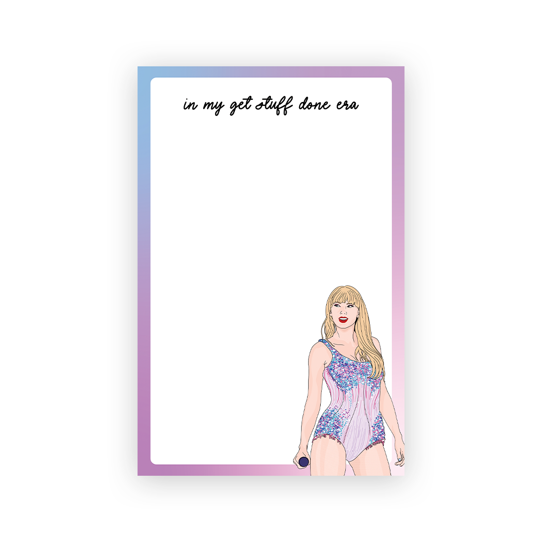 Sammy Gorin LLC - Taylor Swift, Get Stuff Done Era, The Era's Tour, Notepad