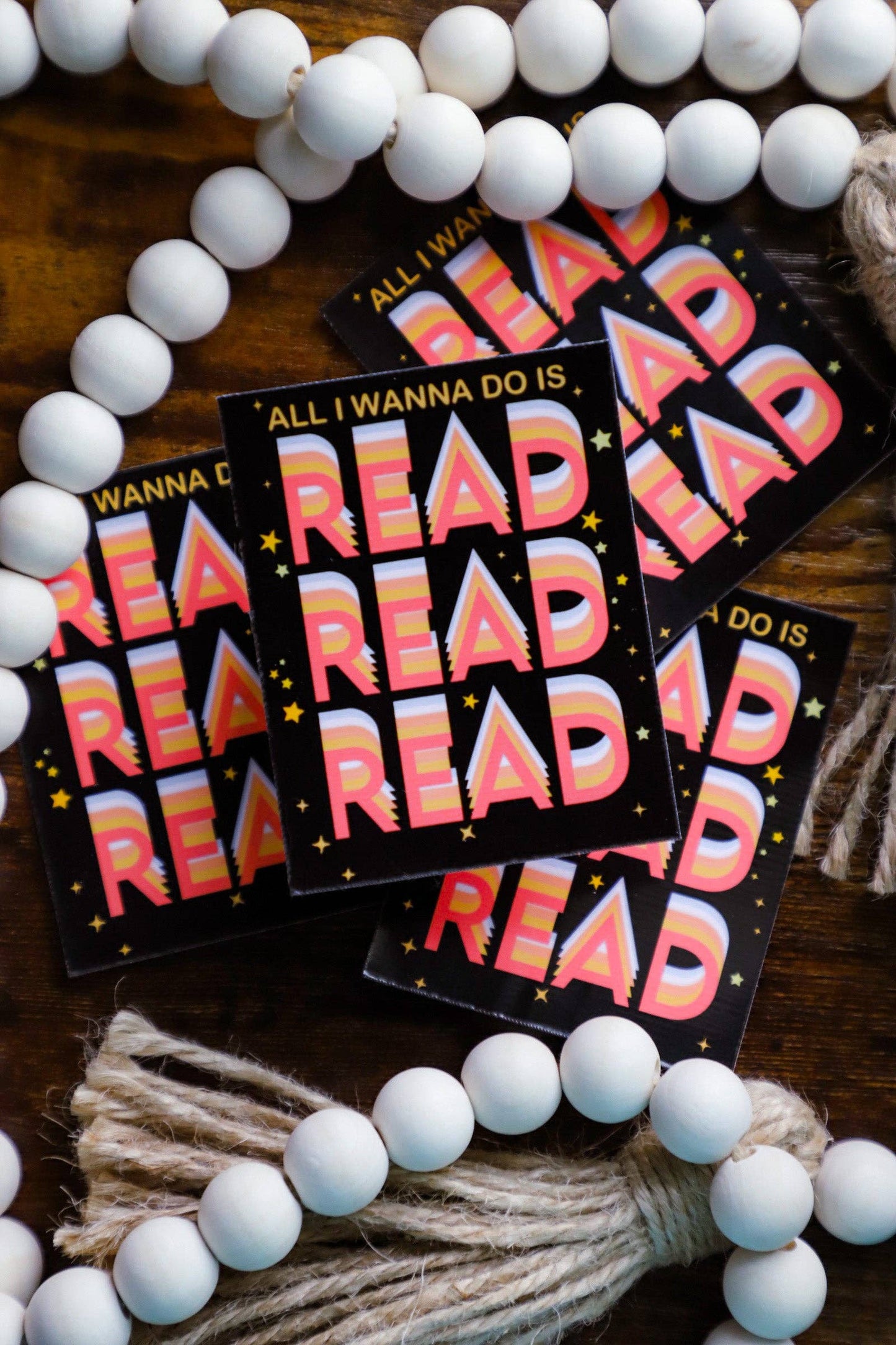 Furever Booked - All I Wanna Do Is Read Read Read Sticker