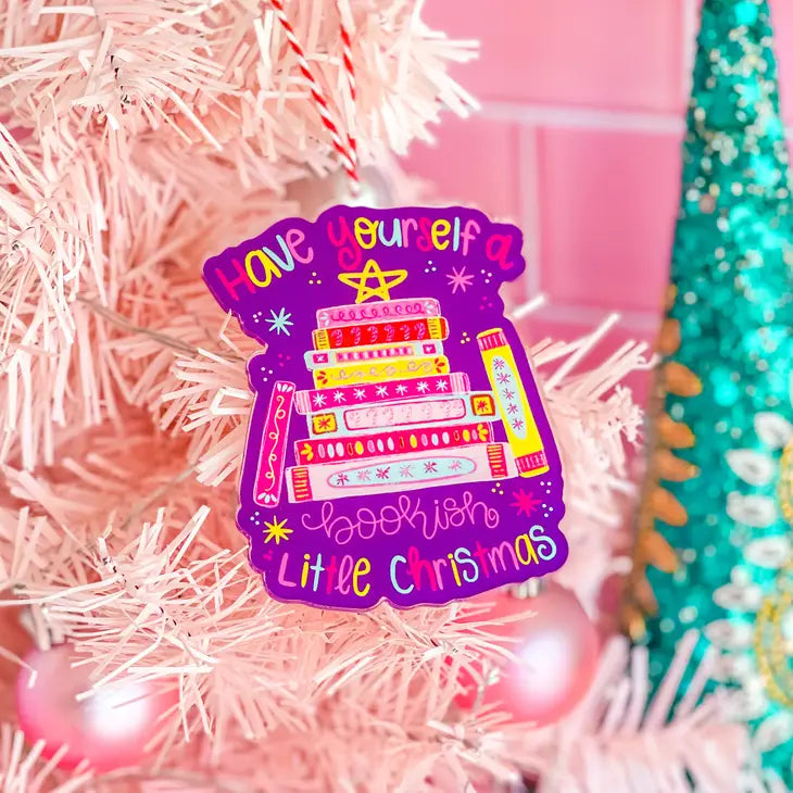 Have Yourself a Very Bookish Little Christmas Ornament