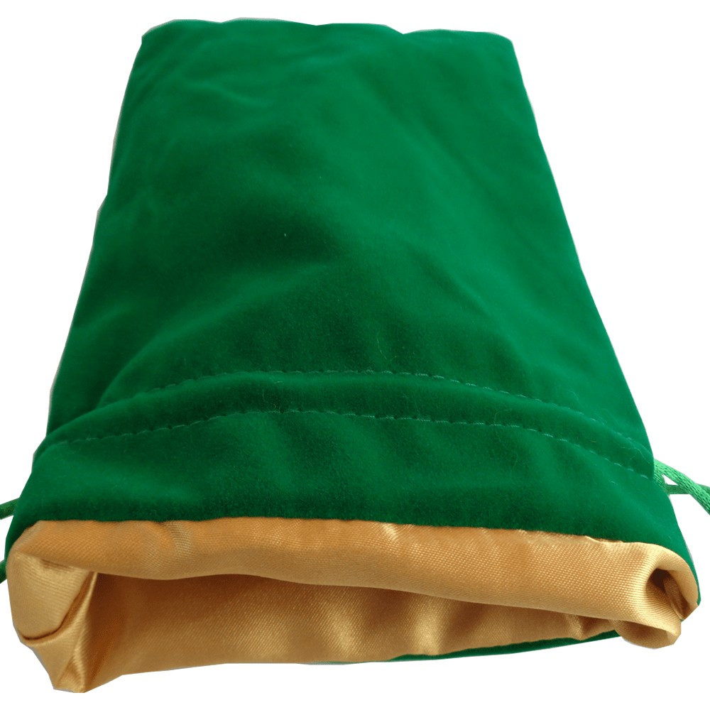 6" x 8" Velvet Drawstring Dice Bag (4 Colors)