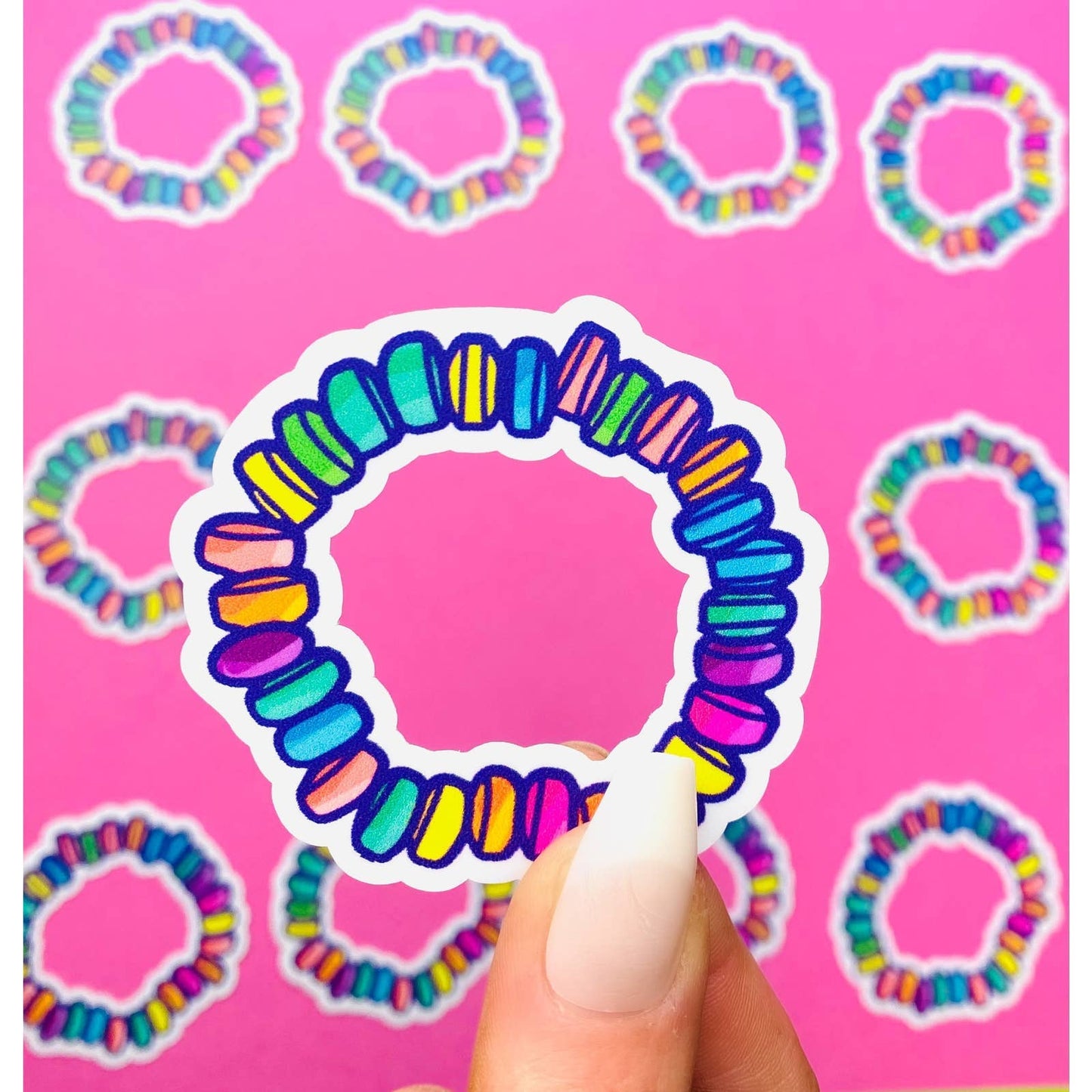Otto's Grotto - Candy Bracelet Sticker Candy Jewelry for 1980s 1990s Aesthet