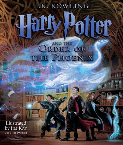 Harry Potter and the Order of the Phoenix The Illustrated Edition Harry Potter Book 5 Illustrated edition