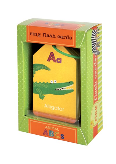 Animals ABCs Ring Flash Cards