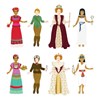 Girl Power! Magnetic Figures