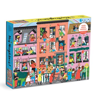 Hey Neighbors 1000 Piece Family Puzzle