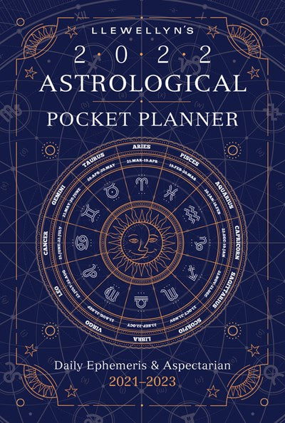Llewellyn's 2022 Astrological Pocket Planner: Daily Ephemeris & Aspectarian 2021-2023