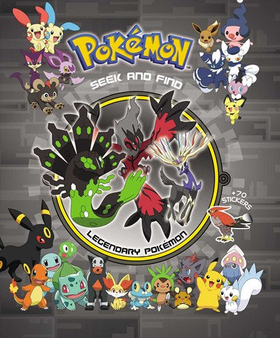 Pokémon Seek and Find Legendary Pokémon