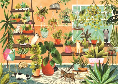 House of Cats 1000 Piece Jigsaw Puzzle