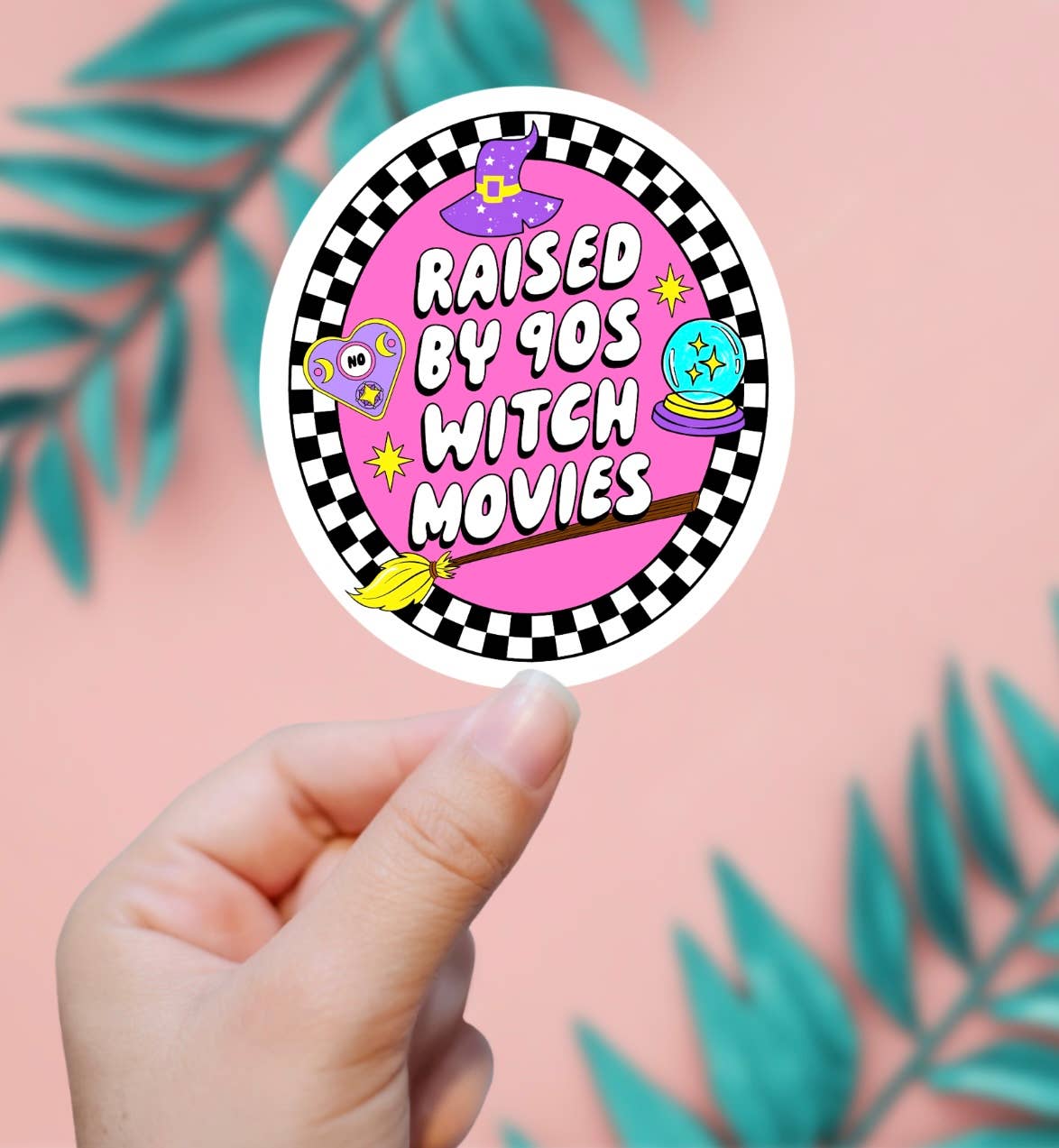 EnchantingSunshine - Raised By 90’s Witch Movies Sticker