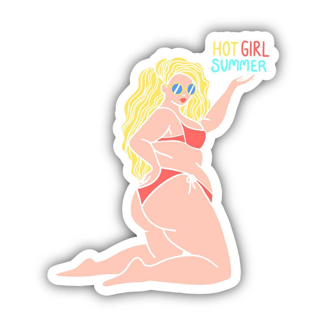 Big Moods - Hot Girl Summer Blonde Sticker