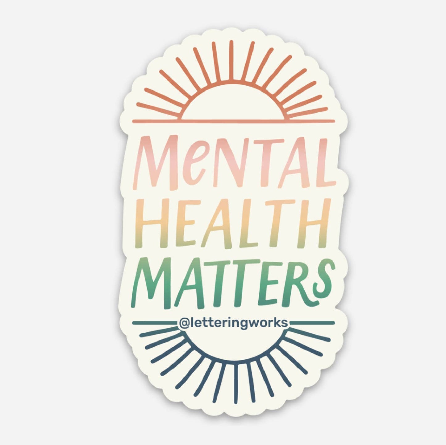 Mental Health Matters Sticker