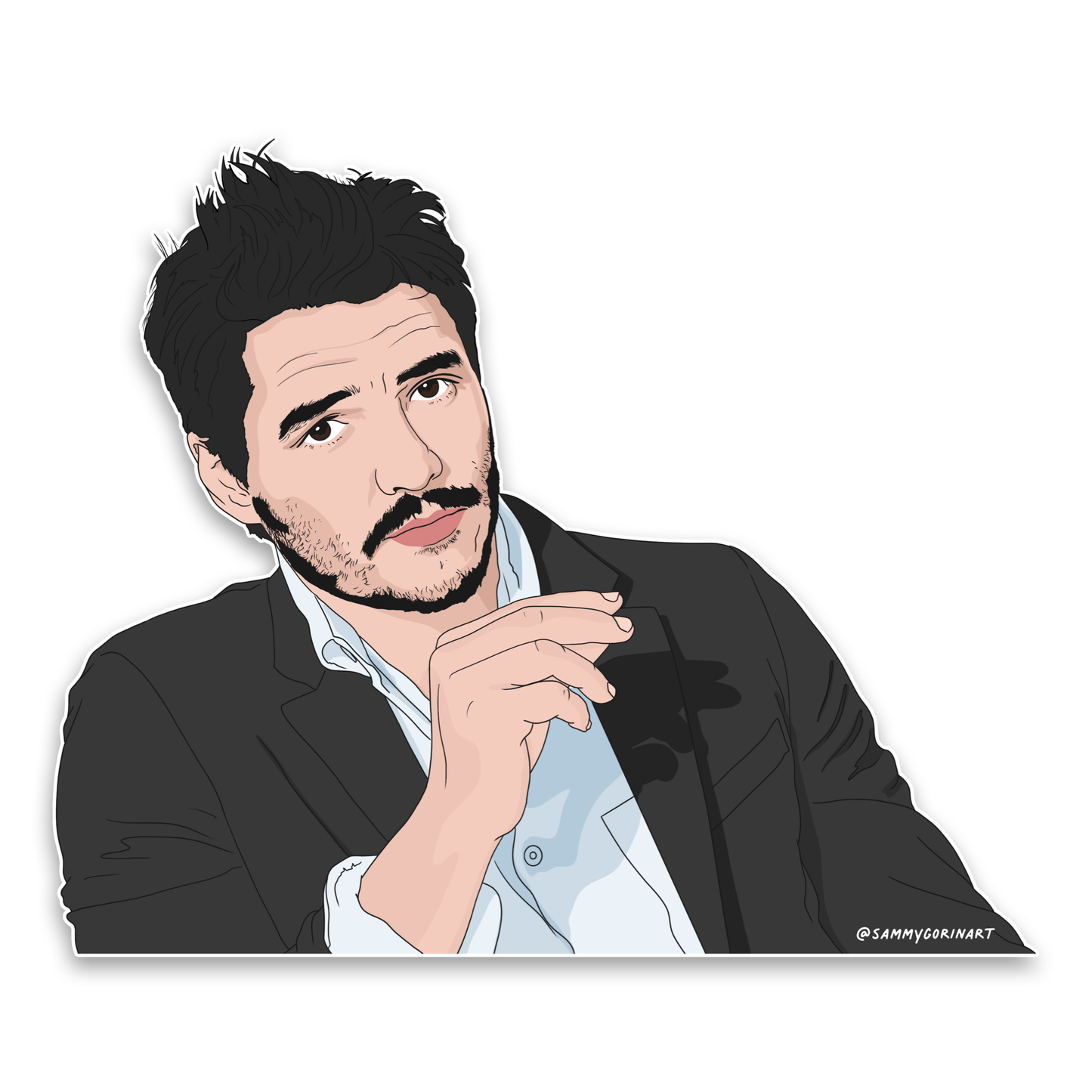 Sammy Gorin LLC - Pedro Pascal Sticker