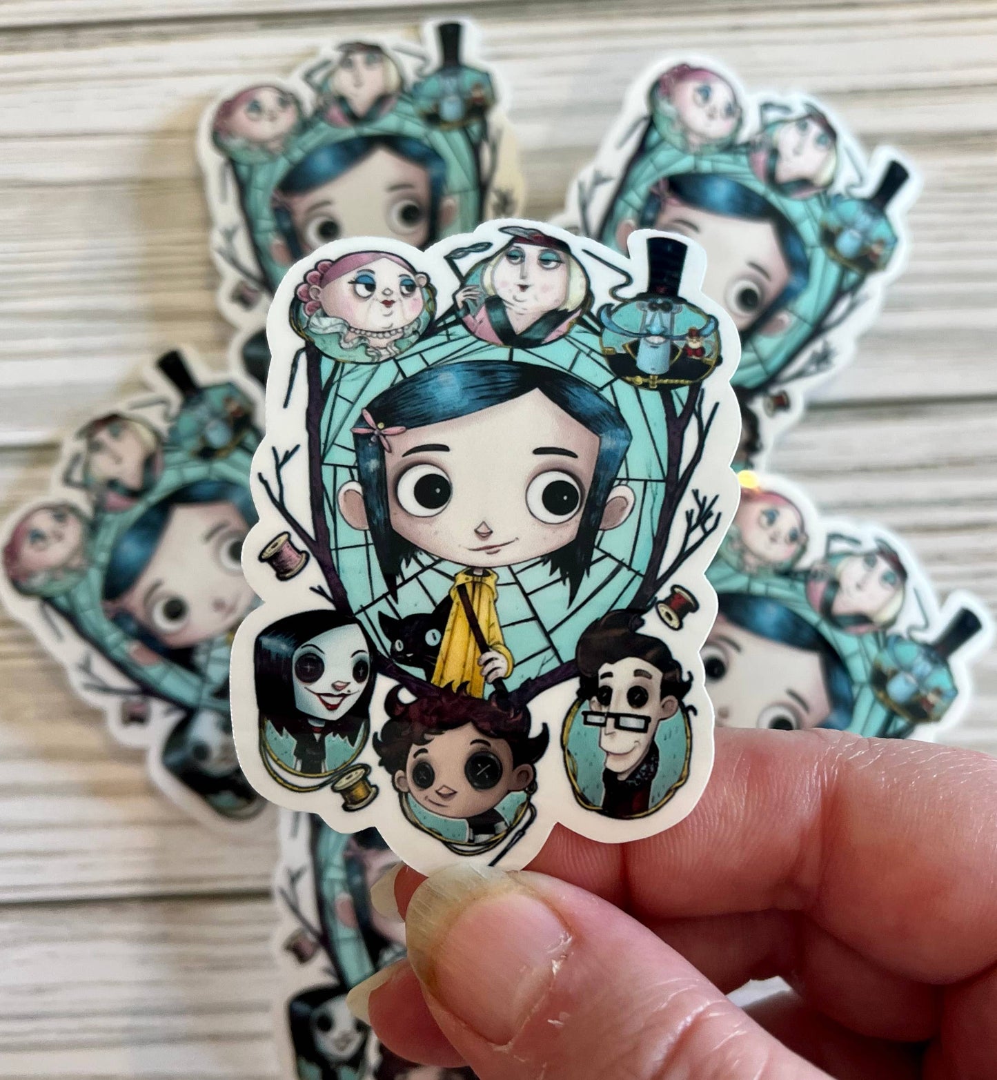 Graceful Darkness, LLC - Coraline, Vinyl Sticker