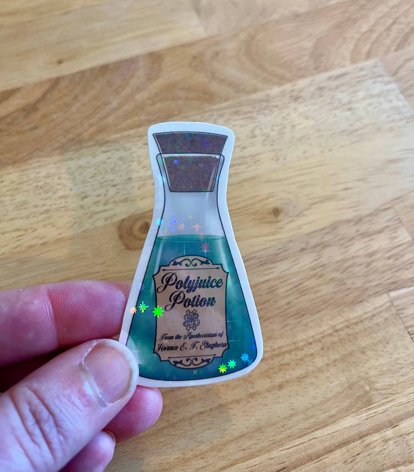 Graceful Darkness, LLC - Polyjuice Potion, Vinyl Sticker, Harry Potter