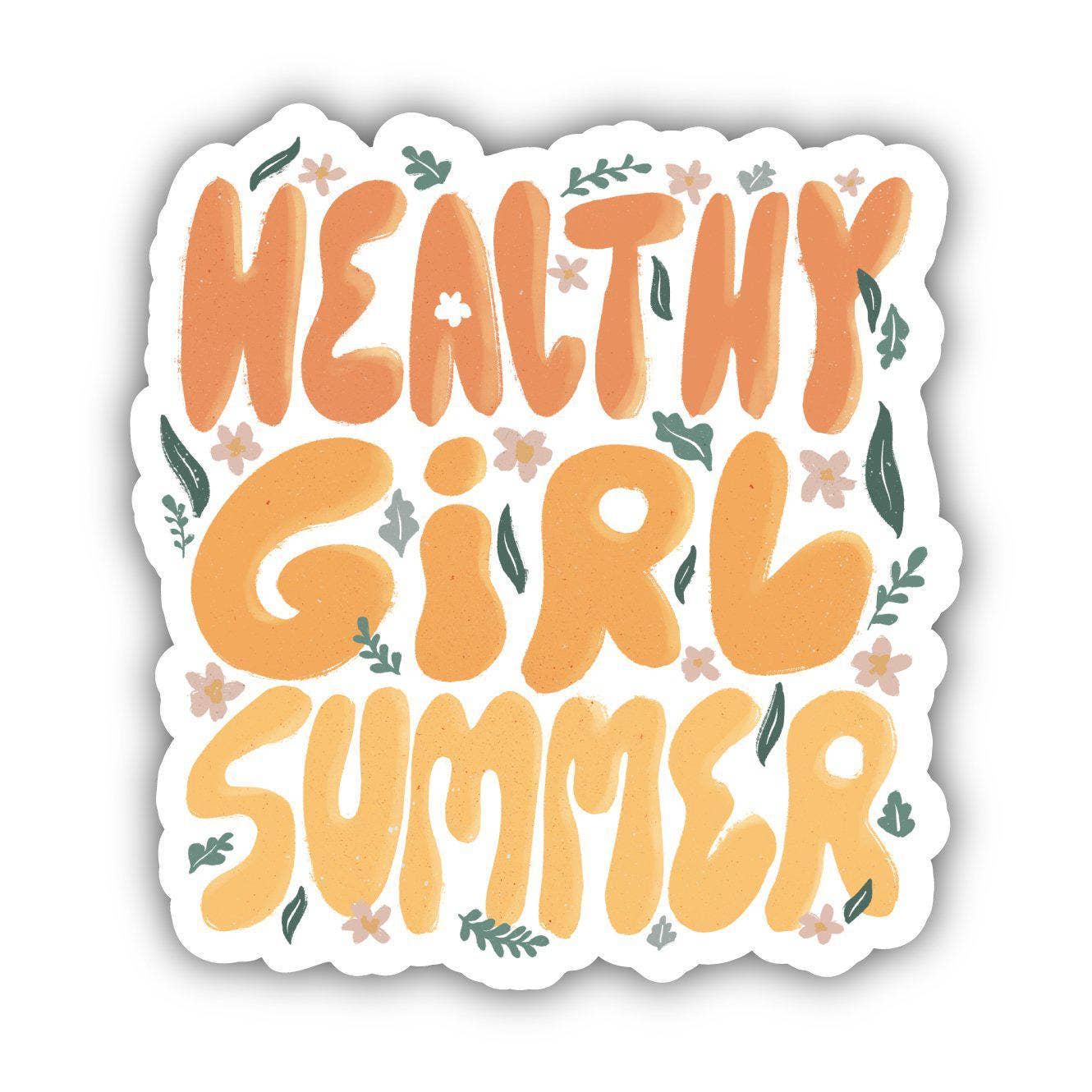Big Moods - Healthy Girl Summer Sticker