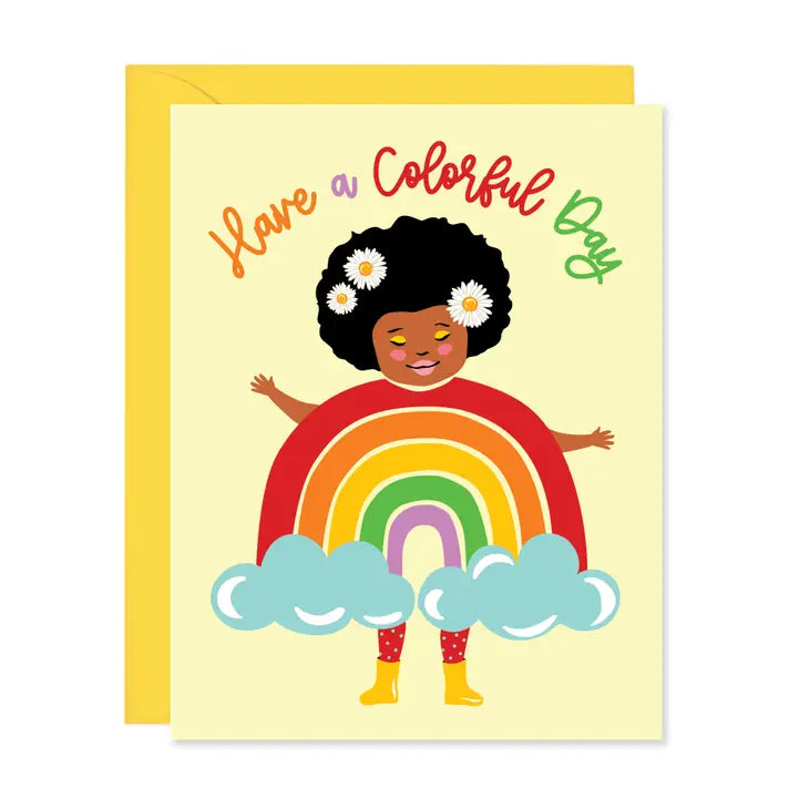 Have a Colorful Day Greeting Card