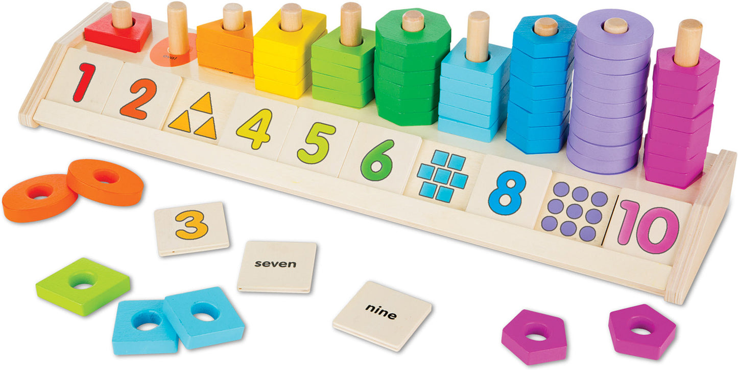 Counting Shape Stacker