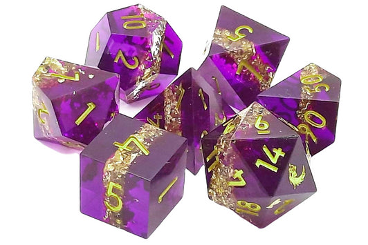 Sharp Edged Dice 7pc