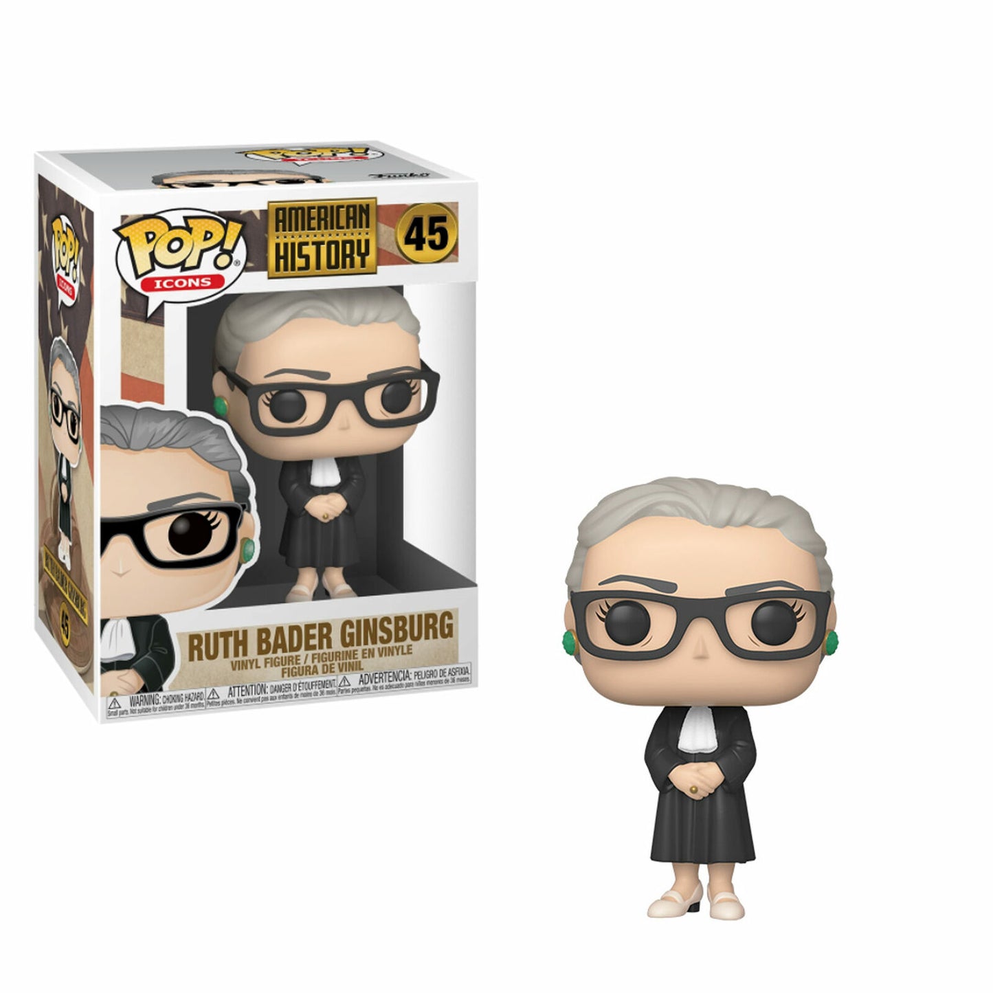 Pop Ruth Bader Ginsburg Vinyl Figure