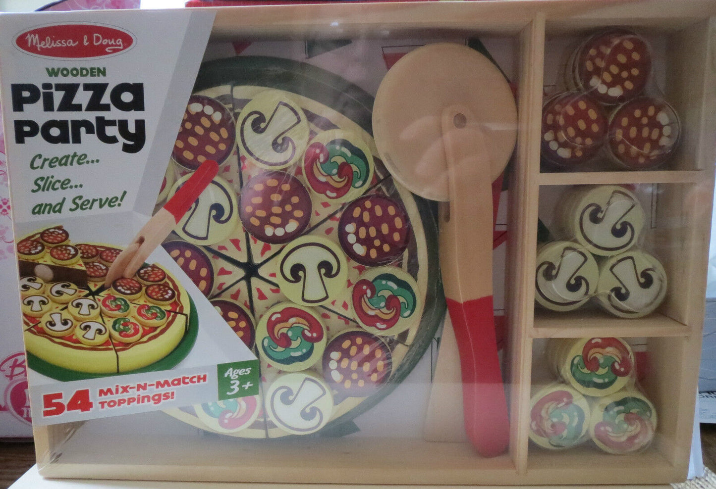 Pizza Party Wooden Set