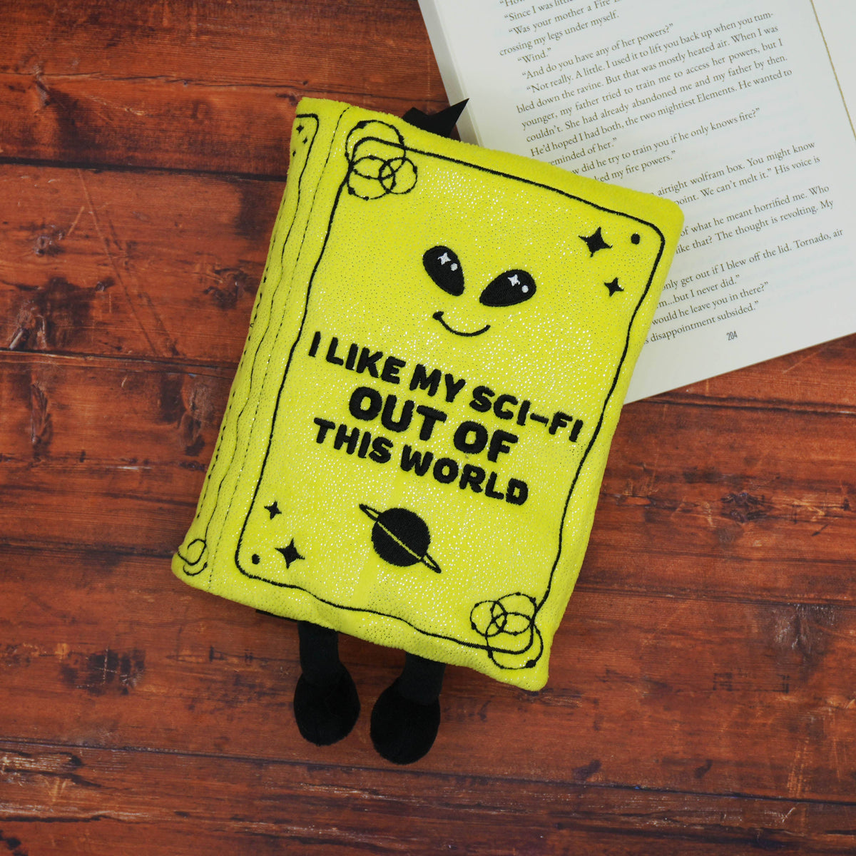 Punchkins - “I Like My Sci-fi Out of This World” Sci-Fi Book Plush