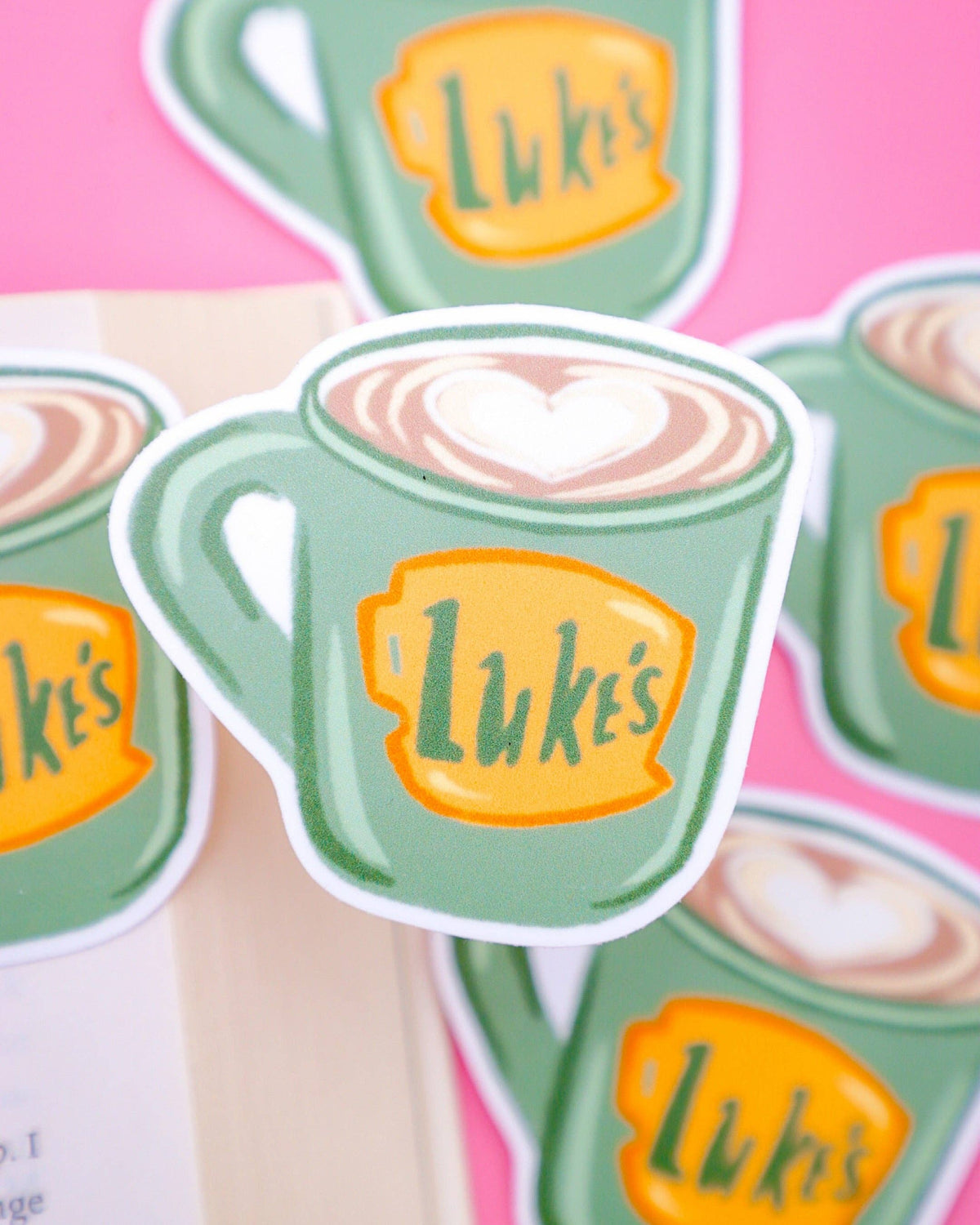 Furever Booked - Luke's Sticker