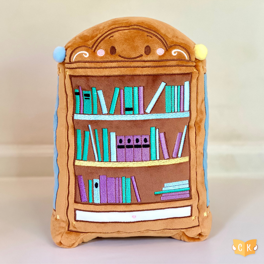 The Brickley Sisters - Bibli the Bookshelf Plushie
