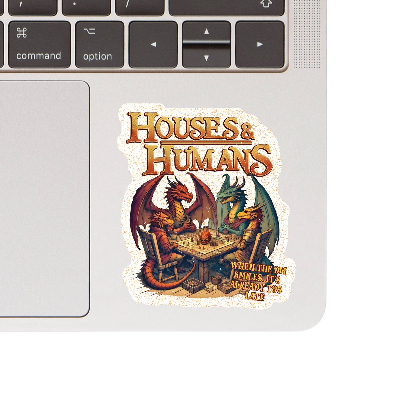 Juju and Moxie - Roll Play Dragon Game DD High Quality Vinyl Sticker