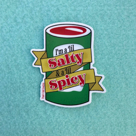 Pixel & Ink Creative - Salty & Spicy Sticker