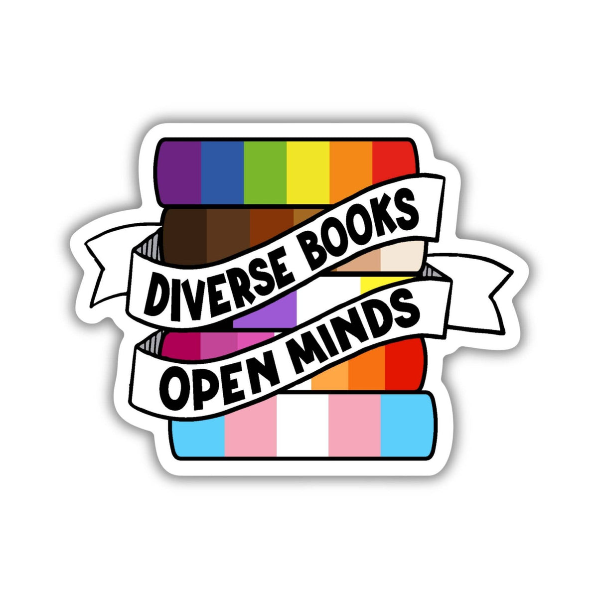 Kingdom of Threads - Diverse Books Open Minds Sticker